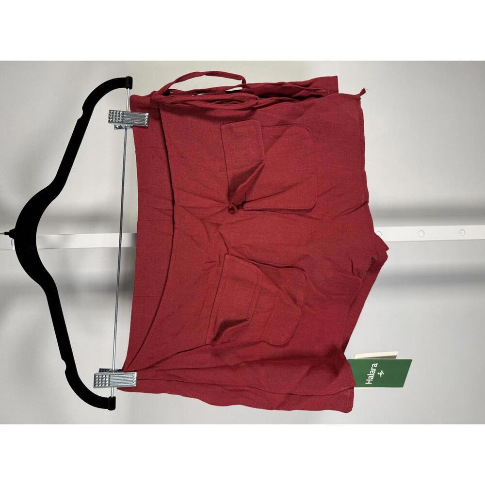 NWT Halara Red Mini Skirt Side Tie Athletic Casual Lightweight - Size XS - Picture 3 of 6